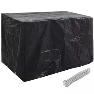 vidaXL vidaXL Pokrywa na meble ogrodowe z 8 oczkami do przewlekania 140x70 90 cm - Pokrowce na meble ogrodowe - miniaturka - grafika 1