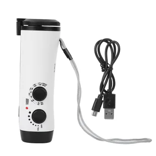 Lampa Akumulatorowa Turystyczna Latarka Radio Am/fm Kempingowa Powerbank - Powerbanki - miniaturka - grafika 1
