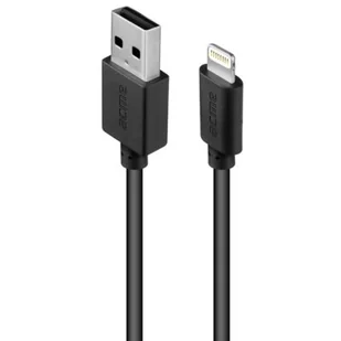 ACME EUROPE Kabel USB 2.0 CB1031 A/M Lightning/M 1m czarny 504424 - Huby USB - miniaturka - grafika 1