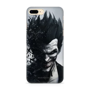 DC ERT GROUP Oryginalne i oficjalnie licencjonowane etui na telefon komórkowy Joker, do iPhone 7 Plus, iPhone 8 Plus, etui, etui z tworzywa sztucznego i silikonu TPU, chroni przed uderzeniami i zarysowaniami WPCJOKER376 - Etui i futerały do telefonów - miniaturka - grafika 1