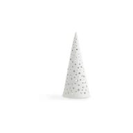 Świeczniki - Biały świąteczny świecznik z porcelany kostnej Kähler Design Nobili, wys. 19 cm - miniaturka - grafika 1
