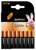 Baterie i akcesoria - 1x16 Duracell Plus Power Boost MN2400 AAA Micro LR03 1,5V - miniaturka - grafika 1