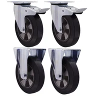 Meble modułowe i akcesoria - 23HALGE200K2 koło aluminium guma fi 200 komplet 4 szt. / kolakiaze - miniaturka - grafika 1