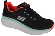 Moda i Uroda OUTLET - Skechers D'Lux Walker - Fresh Finesse 149368-BKMN, Damskie, buty sneakers, Czarne - miniaturka - grafika 1