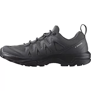 Salomon Damskie buty trekkingowe X Braze, Pewter Ebony Rainy Day, 39 1/3 EU - Buty trekkingowe damskie - miniaturka - grafika 1