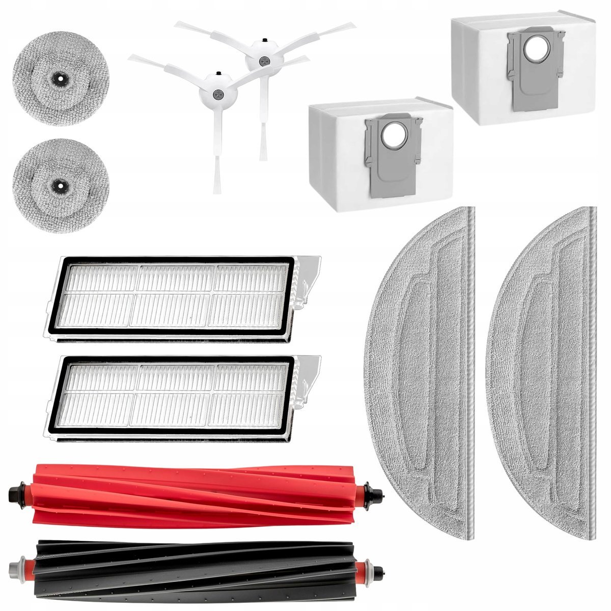 Zestaw Do Roborock S8 Maxv Ultra / S8 Max Ultra / G20 Filtry Rolki Nakładki