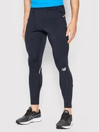 Spodnie sportowe damskie - New Balance Legginsy Impact MP21274 Granatowy Fitted Fit - miniaturka - grafika 1