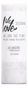 We Love the Planet So Sensitive - Naturalny dezodorant w sztyfcie kartonowym z olejkami eterycznymi, We Love the Planet C821-5551D - Dezodoranty i antyperspiranty unisex - miniaturka - grafika 1