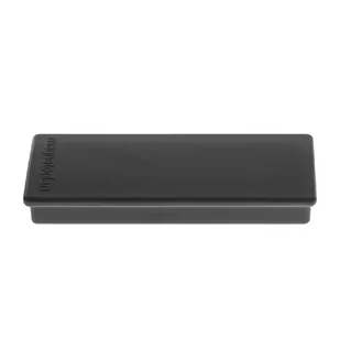 MAGNETOPLAN Magnesy Block 2 prostokątne 10szt czarny 1665112 - Magnesy - miniaturka - grafika 1