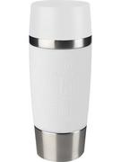 Kubki termiczne - Emsa Kubek termiczny "Travel Cup" w kolorze białym - 360 ml - miniaturka - grafika 1