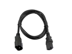 'Omnitronic Iec Extension 3X0.75 1M Bk - Przedłużacz Iec Omnitronic 30235104' - Kable - miniaturka - grafika 1