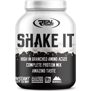 Real Pharm Shake It 2250G Vanilia - Odżywki białkowe - miniaturka - grafika 1