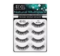 Sztuczne rzęsy i akcesoria - Ardell Multipack 4 pary sztucznych rzęs Natural 101 Black - miniaturka - grafika 1