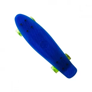 Master tworzywo sztuczne-Board ze źródłami światła rolki Mini Cruiser, niebieski, jeden rozmiar MAS-B097-blue - Deskorolki - miniaturka - grafika 1