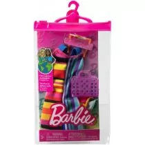 Barbie ubranka + akcesoria HJT22 Mattel - Domki dla lalek - miniaturka - grafika 1