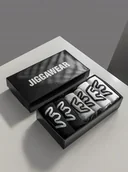 Skarpetki męskie - Skarpety Męskie Zestaw 6 Par Skarpet Stopek 3 Kolory W Pudełku Jigga Uni - miniaturka - grafika 1