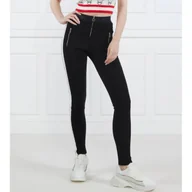 Dresy damskie - Pinko Spodnie | Skinny fit - miniaturka - grafika 1
