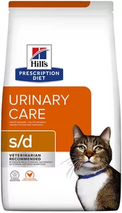 Hills Prescription Diet s/d Urinary Care z kurczakiem - 3 kg Dostawa GRATIS! - Sucha karma dla kotów - miniaturka - grafika 1