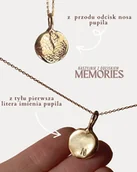 Naszyjniki - Naszyjnik z odciskiem nosa lub łapki pupila MEMORIES personalizowany - miniaturka - grafika 1