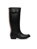 Kalosze damskie - Hunter Kalosze HFW-003 Czarny - miniaturka - grafika 1