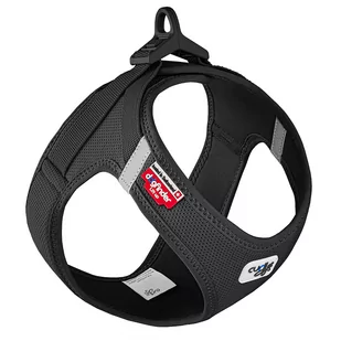 Szelki Curli Vest Clasp Air-Mesh, czarne - Rozmiar 3XS: obwód klatki piersiowej 26,7 - 30,1 cm - Szelki dla psów - miniaturka - grafika 1