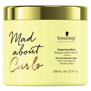 Schwarzkopf Professional Professional Mad About Curls maseczka nawilżająca do włosów kręconych 650 ml - Odżywki do włosów - miniaturka - grafika 2
