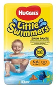 Pieluchy - Huggies Little Swimmers Pieluszki Do Pływania 12Szt 12-18 Kg R 5-6 - miniaturka - grafika 1