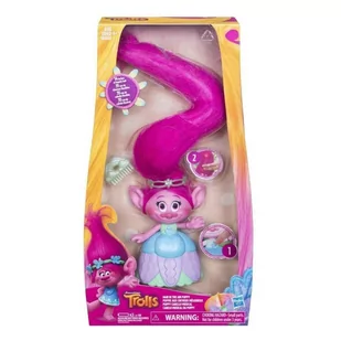 Hasbro Trolls Poppy Wyjątkowa Fryzura C1305 - Figurki dla dzieci - miniaturka - grafika 1