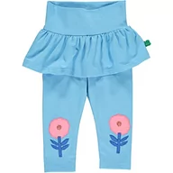 Legginsy - Fred's World by Green Cotton Dziewczęce legginsy Poppy Skirt Classic, wielokolorowy niebieski, 98 cm - miniaturka - grafika 1