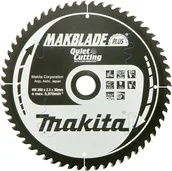 Tarcze do pił - Makita B-32655 piła tarczowa do cięcia drewna 260x30 mm 80 zębów T.C.T. Makblade Plus - miniaturka - grafika 1