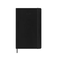 Kalendarze - Kalendarz 2025 tygodniowy L horyzontalny BR czarny - Moleskine - miniaturka - grafika 1