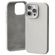 Etui i futerały do telefonów - Etui MERCURY Silicone do Apple iPhone 16 Pro Max Szary - miniaturka - grafika 1