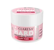 Żele do paznokci - Claresa Hard & Easy żel budujący Milky Pink 45 g - miniaturka - grafika 1