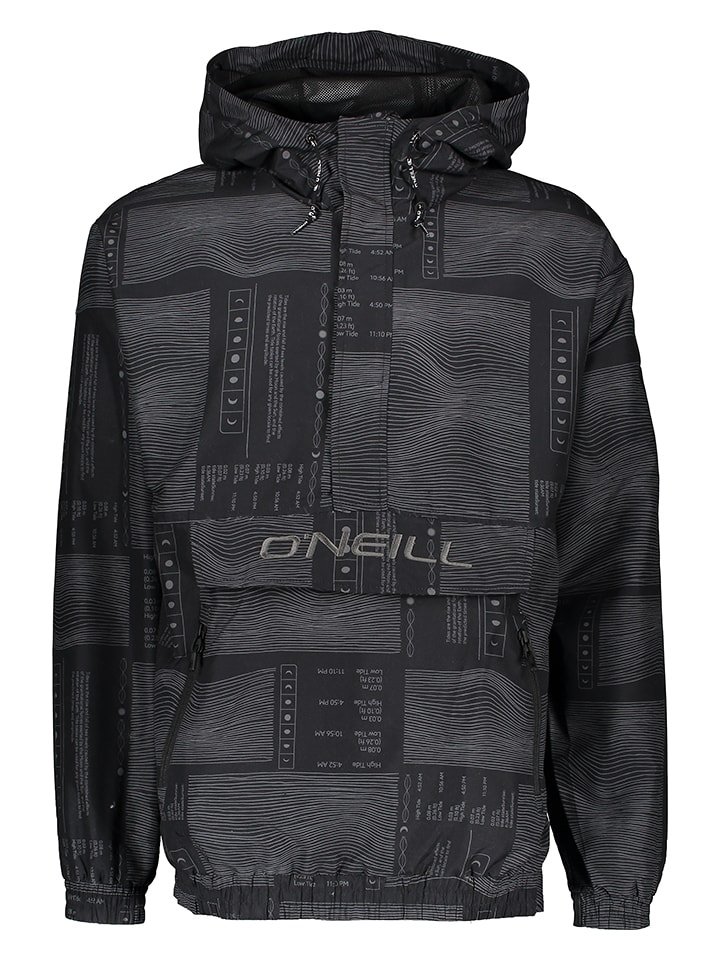 O'Neill Kurtka przejściowa w kolorze szaro-czarnym