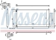 Chłodnice - NISSENS CHŁODNICA KLIMATYZACJI 940340 HONDA CIVIC 1,8 12 940340 - miniaturka - grafika 1