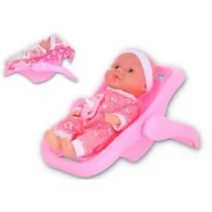 Lalki dla dziewczynek - GAZELO Bobas w nosidełku 072493 GAZELO - miniaturka - grafika 1