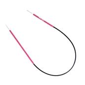 Pasmanteria - druty metalowe na żyłce 25 2,00 KNITPRO ZING - miniaturka - grafika 1