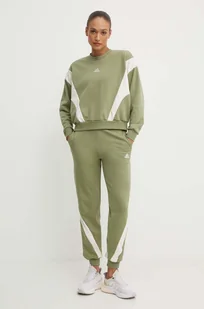 adidas dres Laziday damski kolor zielony IX1099 - Dresy damskie - miniaturka - grafika 1