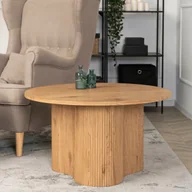 Ławy i stoliki kawowe - Stolik Kawowy ARION MAX 80 cm Dąb Nowoczesny Loft - miniaturka - grafika 1