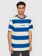 Koszulki męskie - DC T-Shirt Knox ADYKT03199 Niebieski Regular Fit - miniaturka - grafika 1