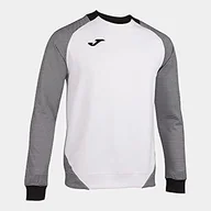 Bluzy męskie - Joma Męska bluza Essential II biały biały i czarny m 101510.201 - miniaturka - grafika 1
