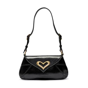 Pinko Skórzana torebka na ramię 520 SHOULDER CLASSIC - Torebki damskie - miniaturka - grafika 1