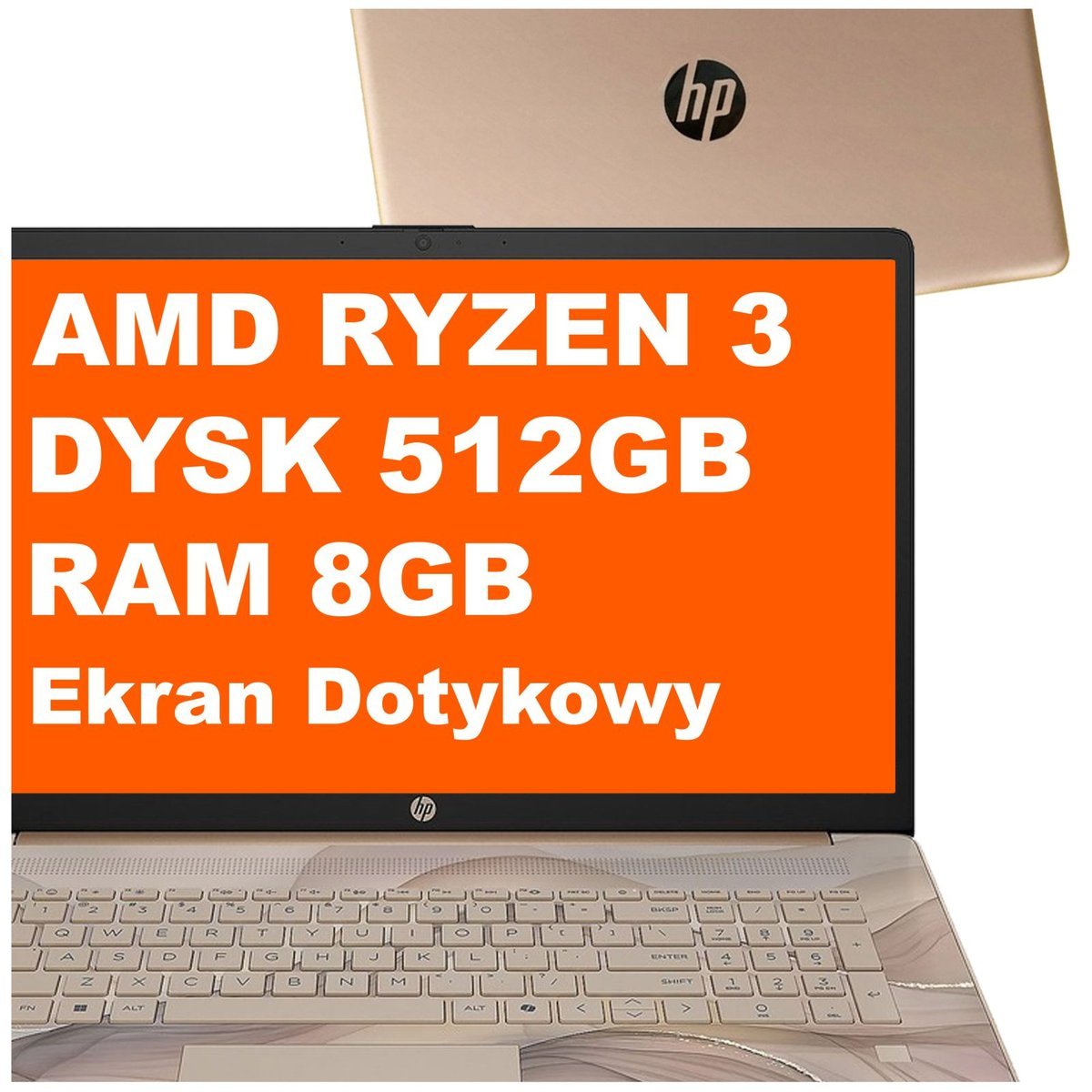 HP 17-cp2334ds / BL0W5UA / Ryzen 3 / 8GB / 512GB / AMD Radeon / 17,3