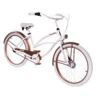 Rowery - Rower miejski damski La Donna Alba 7B rama 19,5" koło 26" hamulec rolkowy - miniaturka - grafika 1