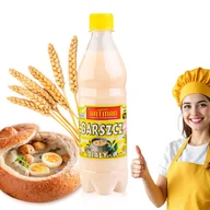 Zupy w płynie - BARSZCZ BIAŁY TRADYCYJNY NA WIELKANOC ŻUREK ZUPA ZAKWAS W BUTELCE 470 ml - miniaturka - grafika 1