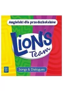J. ANG. LION'S TEAM. 4 CD AUDIO 2022 WSIP - PRACA ZBIOROWA - Edukacja przedszkolna - miniaturka - grafika 1