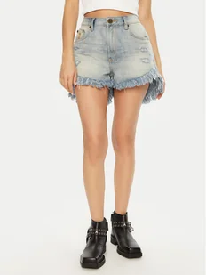 One Teaspoon Szorty jeansowe Outlaws 26779 Niebieski Regular Fit - Spodenki damskie - miniaturka - grafika 1