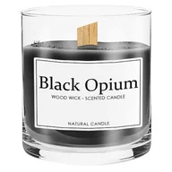 Świece - Black Opium - Sojowa Świeczka Zapachowa W Szkle - miniaturka - grafika 1