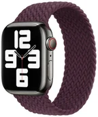 Akcesoria do smartwatchy - Apple Opaska WATCH BRAIDED STRAP SOLO ML473ZM/A 40/41/42MM SIZE 9 DARK CHERRY ORYGINALNA PIECZĘĆ - miniaturka - grafika 1
