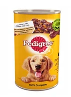 Mokra karma dla psów - PEDIGREE Adult puszka 6x1200g - mokra karma pełnoporcjowa dla dorosłych psów, z kurczakiem w galaretce - miniaturka - grafika 1